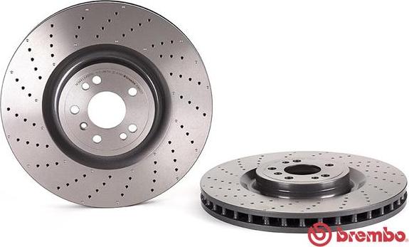 Brembo 09.A960.21 - Тормозной диск avtokuzovplus.com.ua