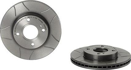 Brembo 09.A968.76 - Гальмівний диск autocars.com.ua