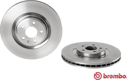 Brembo 09.B039.10 - Тормозной диск avtokuzovplus.com.ua