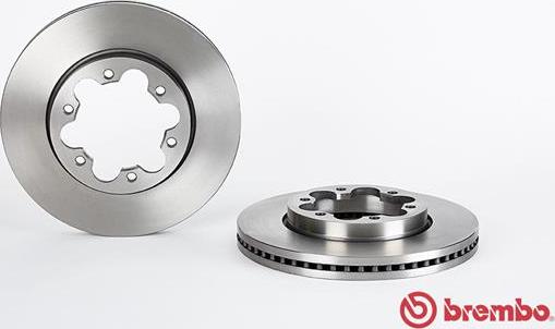 Brembo 09.B063.10 - Гальмівний диск autocars.com.ua