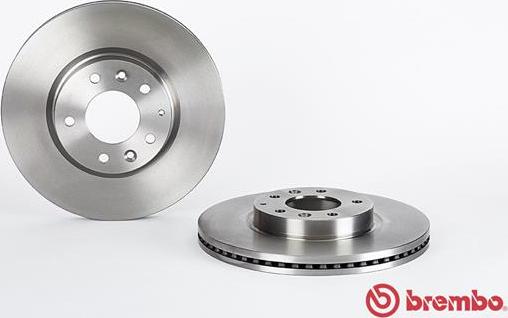 Brembo 09.B272.10 - Гальмівний диск autocars.com.ua