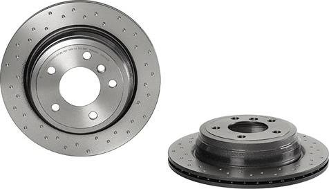 Brembo 09.B338.2X - Тормозной диск avtokuzovplus.com.ua