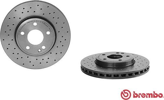 Brembo 09.B344.4X - Тормозной диск avtokuzovplus.com.ua