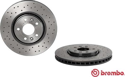 Brembo 09.B352.1X - Тормозной диск avtokuzovplus.com.ua