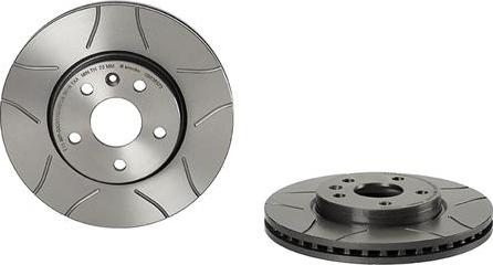 Brembo 09.B355.75 - Гальмівний диск autocars.com.ua