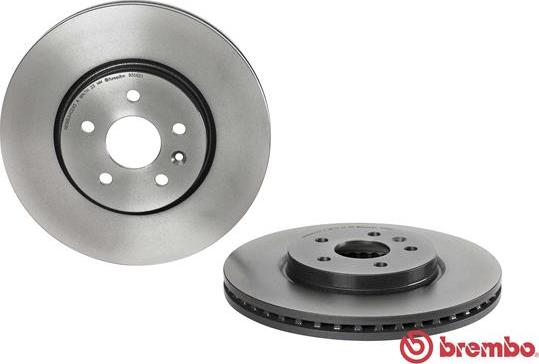 Brembo 09.B356.21 - Гальмівний диск autocars.com.ua