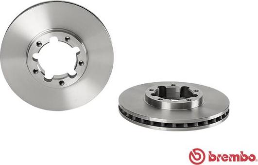 Brembo 09.B410.10 - Гальмівний диск autocars.com.ua