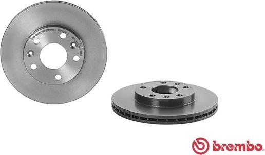 Brembo 09.B463.11 - Гальмівний диск autocars.com.ua