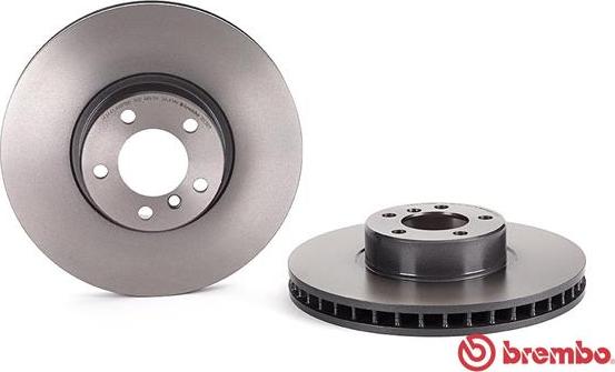 Brembo 09.B538.11 - Гальмівний диск autocars.com.ua