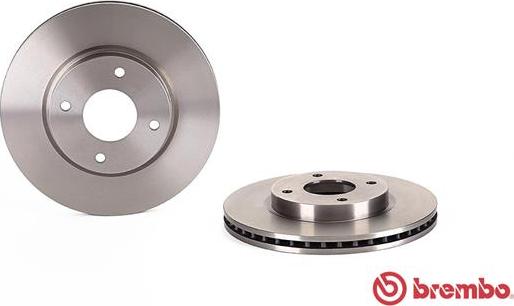 Brembo 09.B632.10 - Гальмівний диск autocars.com.ua