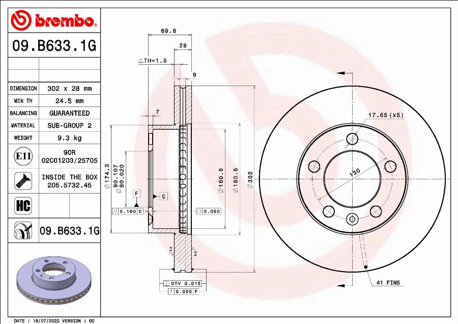 Brembo KT 10 034 - Комплект гальм, дисковий гальмівний механізм autocars.com.ua