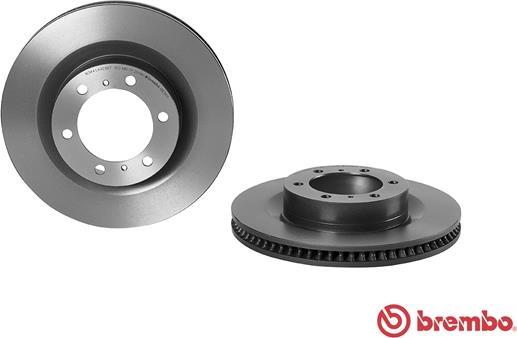 Brembo 09.B634.11 - Тормозной диск avtokuzovplus.com.ua