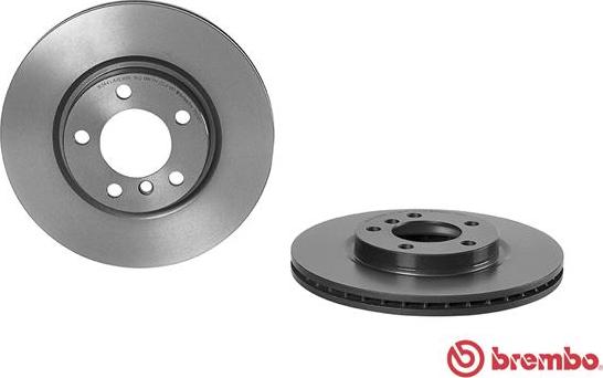 Brembo 09.B638.11 - Гальмівний диск autocars.com.ua