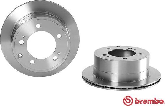 Brembo 09.B644.10 - Гальмівний диск autocars.com.ua