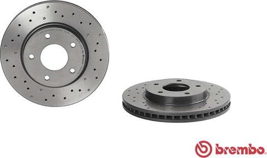 Brembo 09.B647.1X - Тормозной диск avtokuzovplus.com.ua