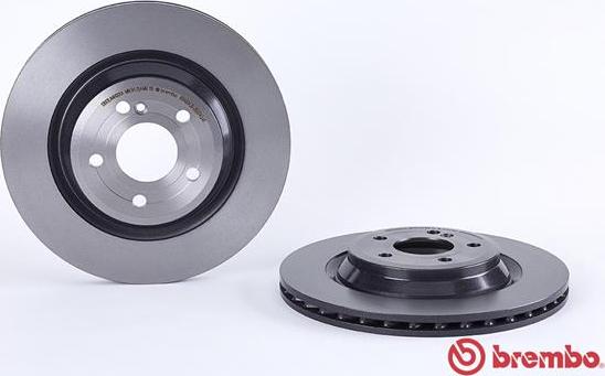 Brembo 09.B743.41 - Гальмівний диск autocars.com.ua