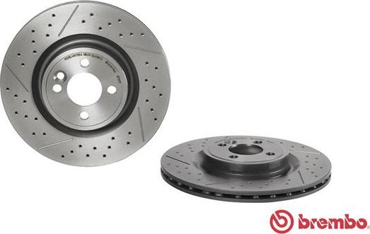 Brembo 09.B754.21 - Гальмівний диск autocars.com.ua