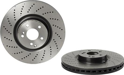 Brembo 09.B769.51 - Гальмівний диск autocars.com.ua