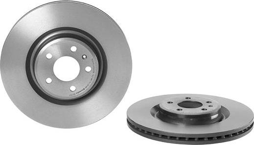 Brembo 09.B970.11 - Тормозной диск avtokuzovplus.com.ua