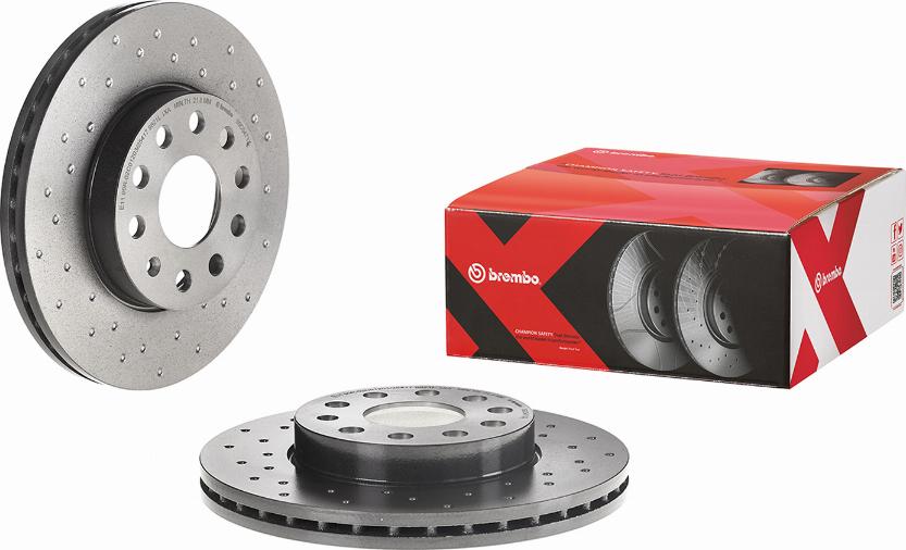 Brembo 09.C547.1X - Тормозной диск avtokuzovplus.com.ua