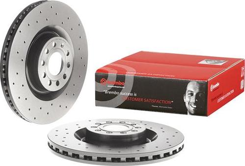 Brembo 09.C892.1X - Гальмівний диск autocars.com.ua