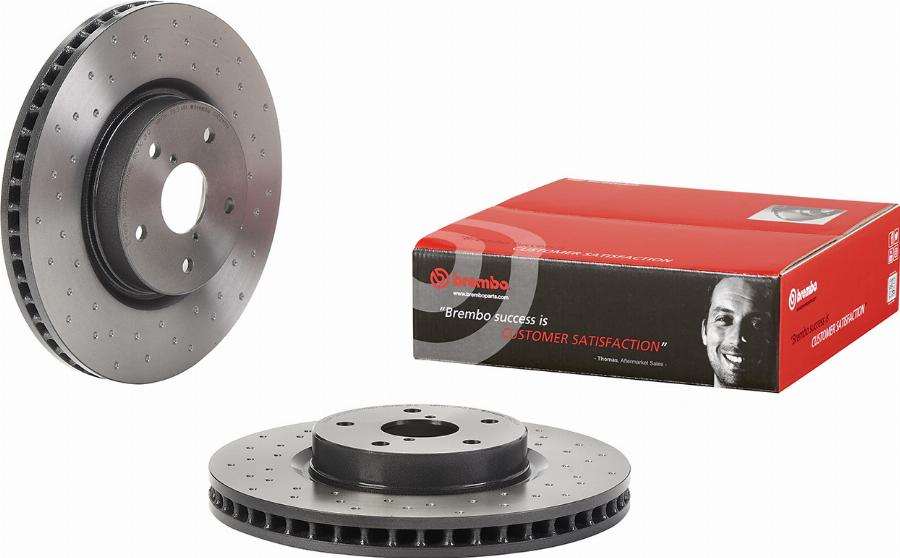 Brembo 09.D245.1X - Тормозной диск avtokuzovplus.com.ua