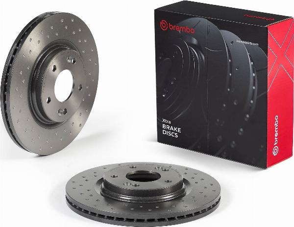Brembo 09.D428.1X - Гальмівний диск autocars.com.ua