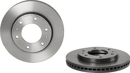 Brembo 09.D576.11 - Тормозной диск avtokuzovplus.com.ua