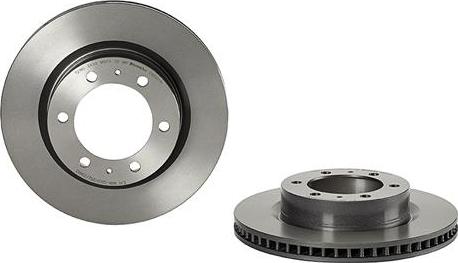 Brembo 09.D617.11 - Тормозной диск avtokuzovplus.com.ua