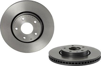 Brembo 09.D628.11 - Тормозной диск avtokuzovplus.com.ua