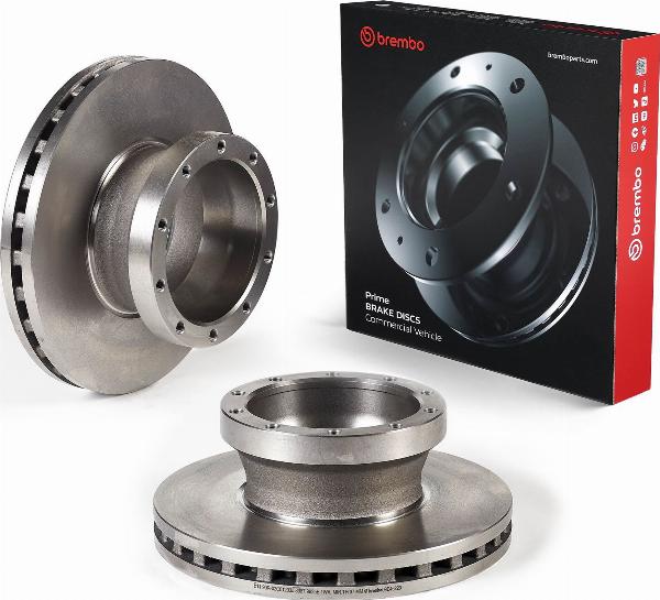 Brembo 09.E452.20 - Гальмівний диск autocars.com.ua