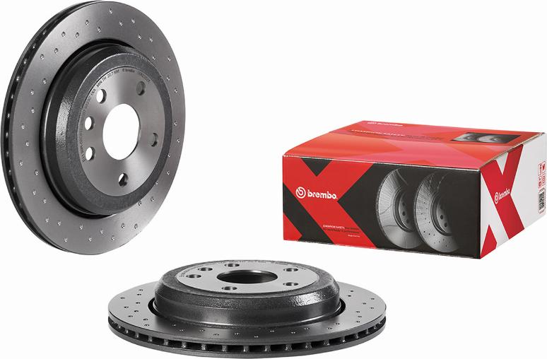 Brembo 09.N235.2X - Гальмівний диск autocars.com.ua