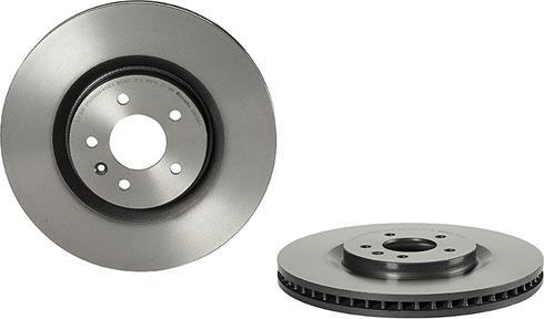 Brembo 09.N316.11 - Гальмівний диск autocars.com.ua