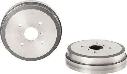 Brembo 14.A687.10 - Гальмівний барабан autocars.com.ua