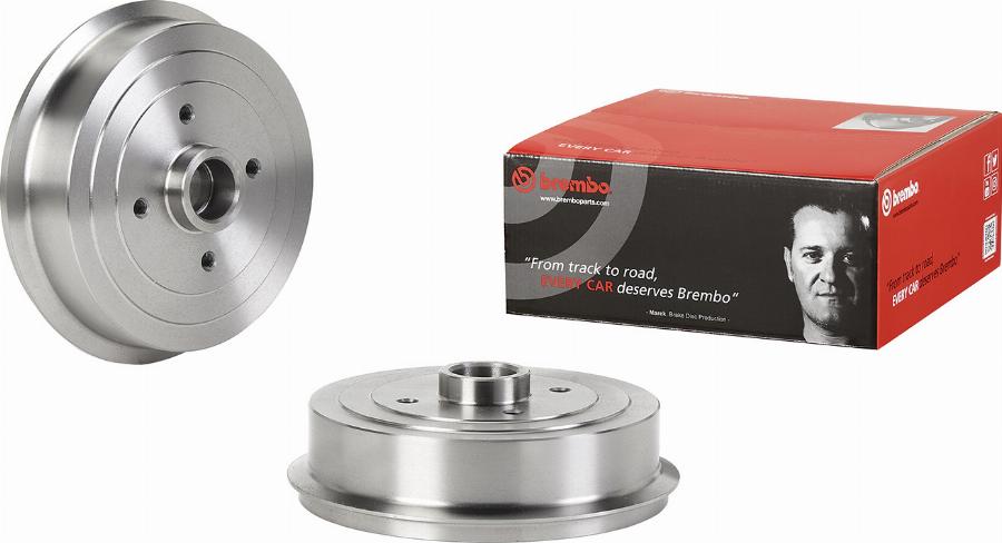 Brembo 14.E966.10 - Тормозной барабан avtokuzovplus.com.ua