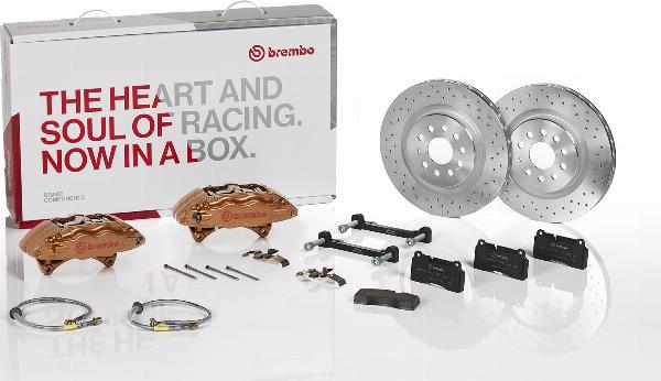 Brembo 1E4.6002A_ - Комплект економічних гальм autocars.com.ua