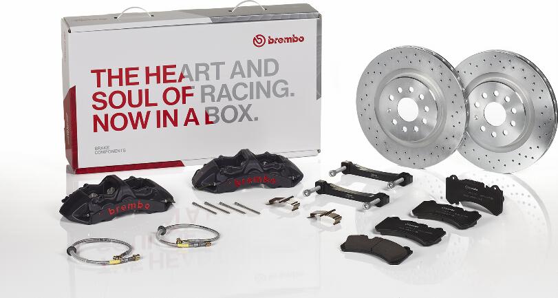 Brembo 1N4.8001AS - Комплект економічних гальм autocars.com.ua