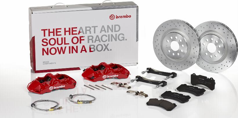 Brembo 1N4.8001A_ - Комплект економічних гальм autocars.com.ua