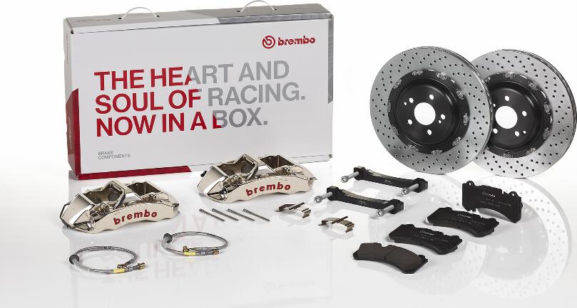 Brembo 1N1.9056AR - Комплект економічних гальм autocars.com.ua