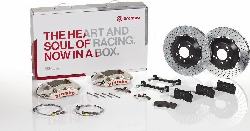 Brembo 2P1.9021AR - Комплект економічних гальм autocars.com.ua