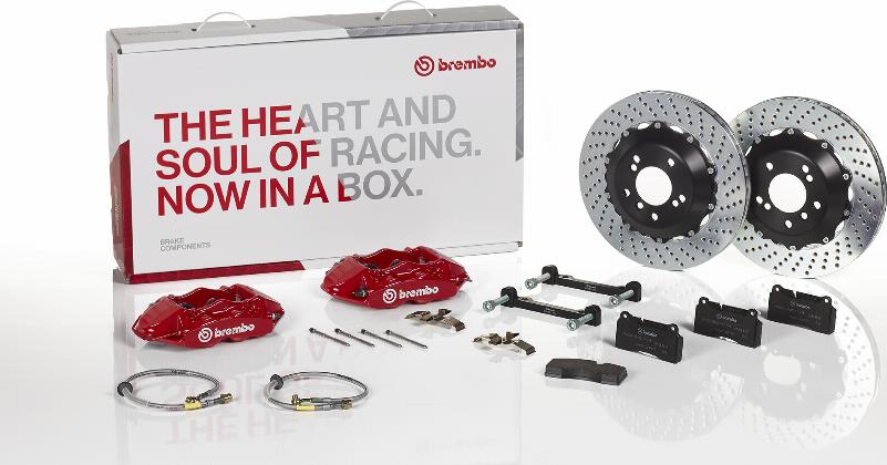 Brembo 2P1.9026A_ - Комплект економічних гальм autocars.com.ua