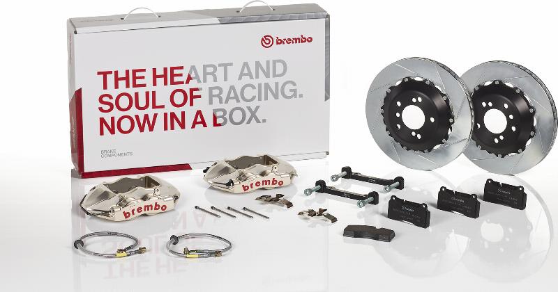 Brembo 2P2.8056AR - Комплект економічних гальм autocars.com.ua