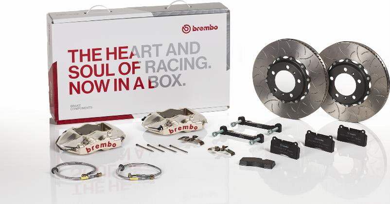 Brembo 2P3.9024AR - Комплект економічних гальм autocars.com.ua