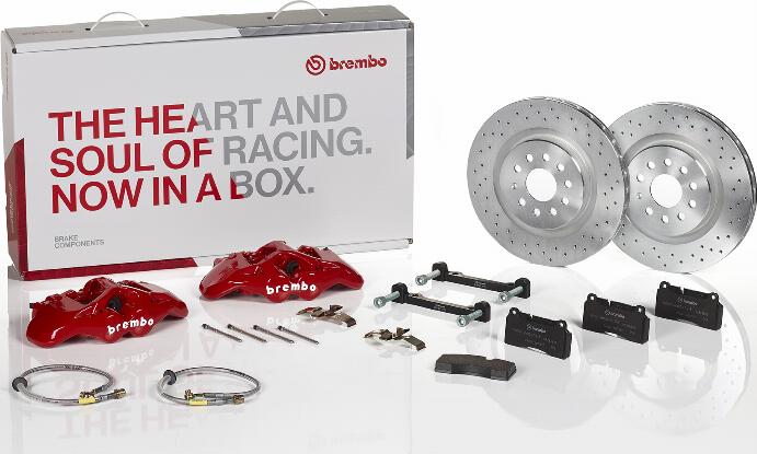 Brembo 1S4.8003A_ - Комплект економічних гальм autocars.com.ua