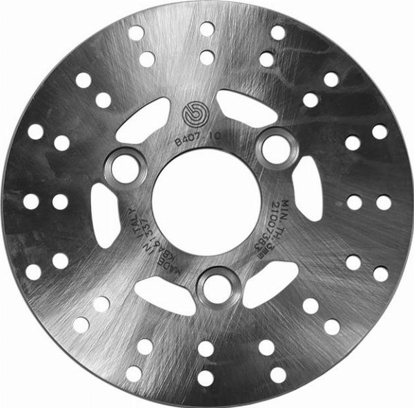 Brembo 68B40710 - Гальмівний диск autocars.com.ua