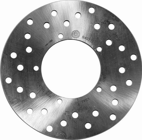 Brembo 68B40713 - Гальмівний диск autocars.com.ua