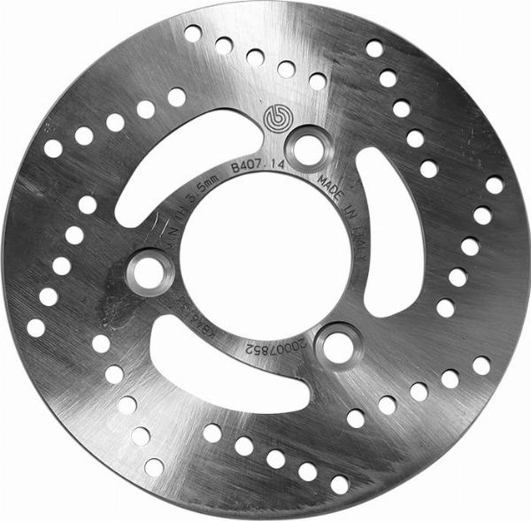 Brembo 68B40714 - Гальмівний диск autocars.com.ua
