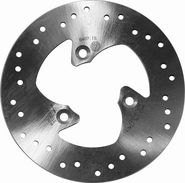 Brembo 68B40715 - Гальмівний диск autocars.com.ua