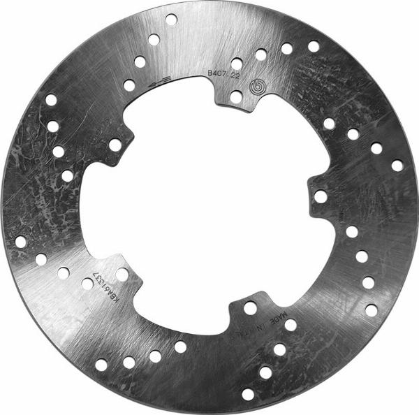 Brembo 68B40722 - Гальмівний диск autocars.com.ua