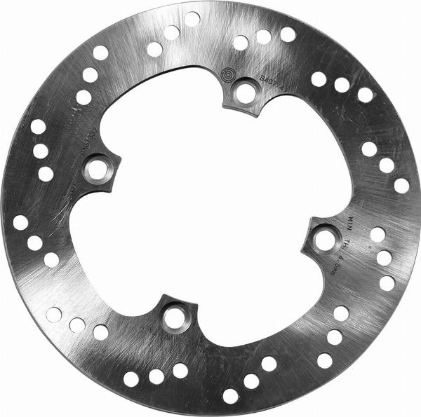 Brembo 68B40749 - Гальмівний диск autocars.com.ua